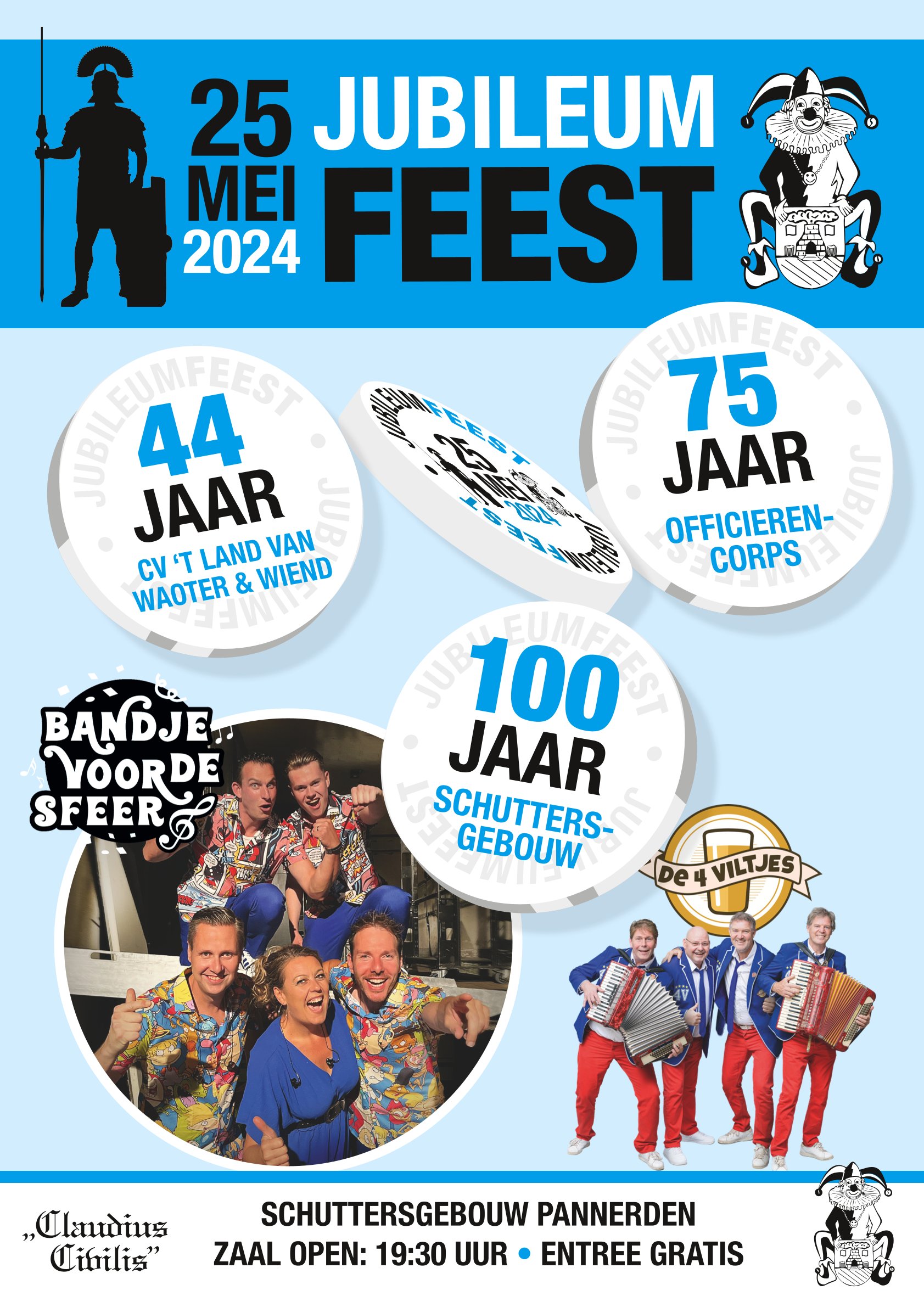A3 poster jubileum weekend